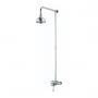 Bristan Regency Dual Exposed Mixer Shower with Shower Kit and Fixed Head
