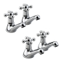Bristan Regency Basin Taps and Bath Taps - Chrome