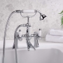 Bristan Renaissance Bath Shower Mixer Tap Pillar Mounted - Chrome