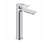 Bristan Saffron Eco Start Tall Basin Mixer Tap with Clicker Waste - Chrome