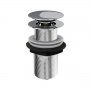 Britton Click-Clack Basin Waste Chrome - Unslotted (For Basins with No Overflow)