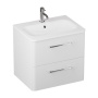 Britton Camberwell 600mm Wall Hung Vanity Unit with Cast Marble Basin