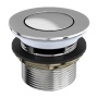 Britton Slotted Press Top Bath Waste Chrome