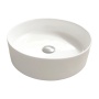 Britton Round Gloss White Countertop Basin 400mm