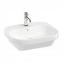 Britton Curve2 Wall Hung Basin 550mm Wide - 1 Tap Hole