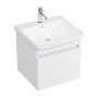 Britton Dalston 500mm Wall Hung Vanity Unit with Ceramic Basin