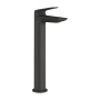 Britton Greenwich Matt Black Tall Mono Basin Mixer Tap