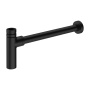 Britton Minimalist Basin Bottle Trap Matt Black