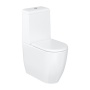 Britton Milan Rimless Close Coupled Toilet (inc Soft Close Seat)