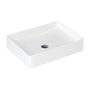 Britton Shoreditch Quad Gloss White Countertop Basin 500mm x 380mm