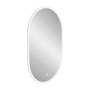 Britton Shoreditch Frameless Oblong LED Bathroom Mirror with Demister 400mm x 600mm