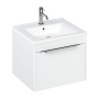 Britton Shoreditch 550mm 1-Drawer Wall Hung Vanity Unit with Basin
