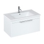 Britton Shoreditch 850mm 1-Drawer Wall Hung Vanity Unit with Basin