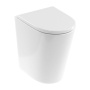Britton Sphere Rimless Comfort Height Back to Wall Toilet (inc Soft Close Seat)