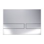 Britton Venue Dual Flush Plate Chrome