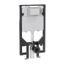 Britton Slim Depth Wall Hung Toilet Frame 1.14m with Dual Flush Concealed Cistern