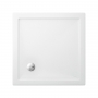 Britton Zamori Square Shower Tray 900mm x 900mm - White