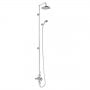 Burlington Avon Extended Triple Exposed Mixer Shower with Shower Kit + 9inch Fixed Head