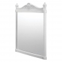 Burlington Traditional Framed Bathroom Mirror 750mm High x 553mm Wide White