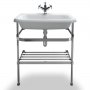Burlington Traditional Natural Stone Basin and Wash Stand 750mm Wide 0 Tap Hole