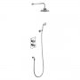Burlington Trent Dual Concealed Mixer Shower with Shower Kit + 12inch Fixed Head