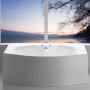 Carron Mistral Front Bath Panel 570mm H x 1800mm W - White