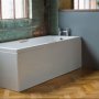 Carron Standard Acrylic Bath End Panel - 515mm High x 700mm Wide