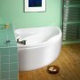 Carron Affinity/Oriole Corner Bath Panel 540mm H x 1200mm W - White