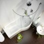 Carron Arc P Shaped Shower Bath Front Panel 540mm H x 1700mm W - Carronite