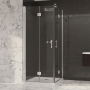 Coram Premier 8 Bi-Fold Corner Entry Shower Enclosure - 8mm Glass