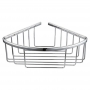 Delphi Stella Wire Corner Basket - Chrome