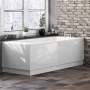 Delphi AquaGuard Gloss White Waterproof Straight Rectangular Bath Panel