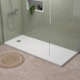 Delphi Aragon White Bath Replacement Shower Tray 1700mm x 700mm