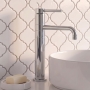 Delphi Axiom Lever Chrome Swivel Spout High Rise Tall Basin Mixer Tap