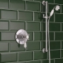 Delphi Belgravia Chrome Dual Concentric Concealed Shower Set with Slide Rail Kit