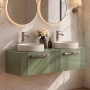 Delphi Bentley 1200mm 2-Drawer Wall Hung Countertop Vanity Unit