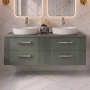 Delphi Bentley 1200mm 4-Drawer Wall Hung Countertop Vanity Unit