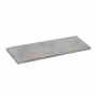 Delphi Blend Full Depth Worktop 1000mm Wide - Concrete Grey