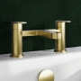 Delphi Cargo Brushed Brass Bath Filler Tap