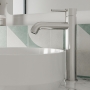 Delphi Corinthian Chrome High Rise Tall Mono Basin Mixer Tap