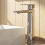 Delphi Dive Chrome High Rise Tall Mono Basin Mixer Tap