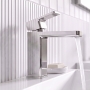 Delphi Edge Chrome Mono Basin Mixer Tap (inc Press Top Waste)
