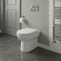 Delphi Elise Extended Height Back to Wall Toilet (inc Soft Close Seat)