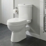 Delphi Elise Rimless Close Coupled Toilet (inc Soft Close Seat)