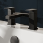 Delphi Fathom Matt Black Bath Filler Tap