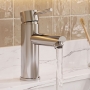 Delphi Fresh Chrome Mono Basin Mixer Tap (inc Press Top Waste)