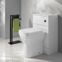 Delphi AquaGuard Back to Wall WC Unit 500mm Wide - White