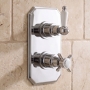 Delphi Highgate Chrome 1-Outlet Dual Concealed Shower Valve