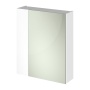 Delphi Horizon 600mm 75/25 Mirrored Bathroom Cabinet