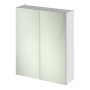 Delphi Nordic 600mm 2-Door Mirrored Bathroom Cabinet